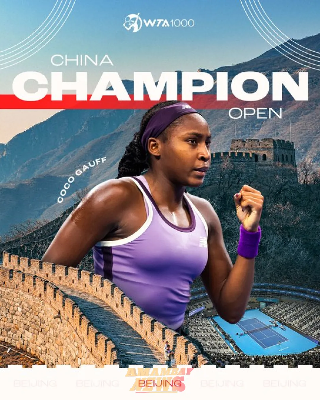 Gauff derrota a Muchova en Pekín y suma su segundo título en 2024
