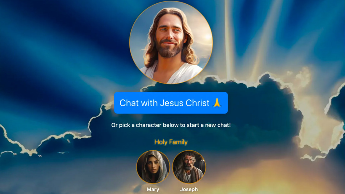 “Chatear con Jesús”, la app que causa furor