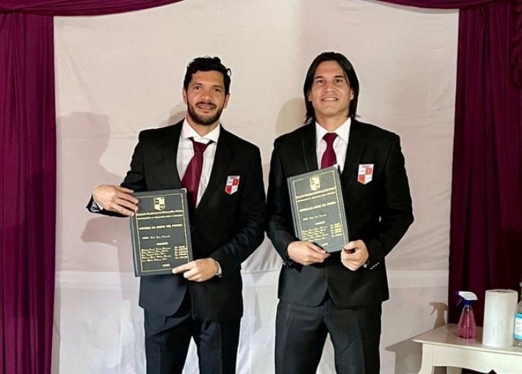 Guillermo Beltrán y José Ortigoza se recibieron como técnicos