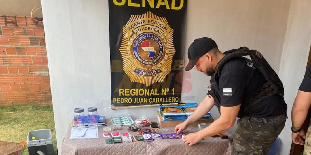 Cae joven brasileña que vendía marihuana con alto nivel de THC en Capitán Bado