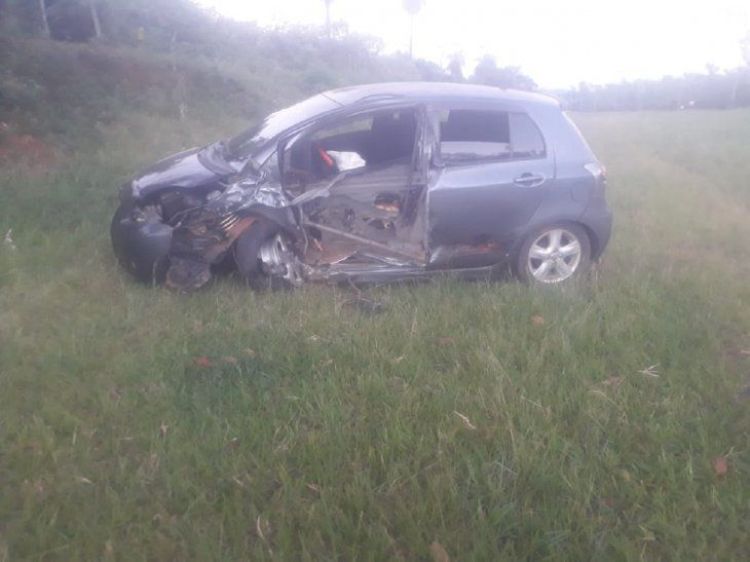 Militares protagonizan choque en San Ignacio; dieron positivo al alcotest