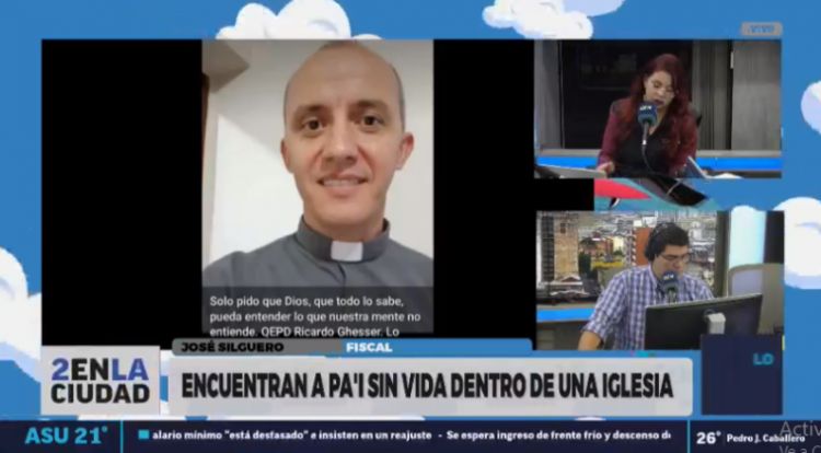 Hallan muerto a sacerdote dentro de una iglesia
