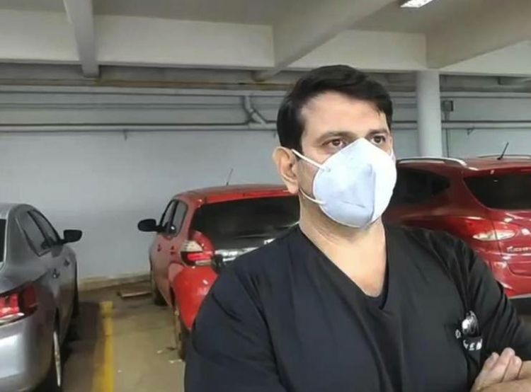 Dr. Carlos Pallarolas es trasladado a Asunción con cuadro de Covid-19