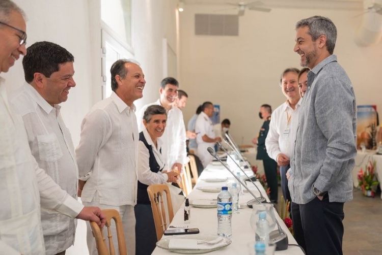 Marito presentó al país ante empresarios colombianos