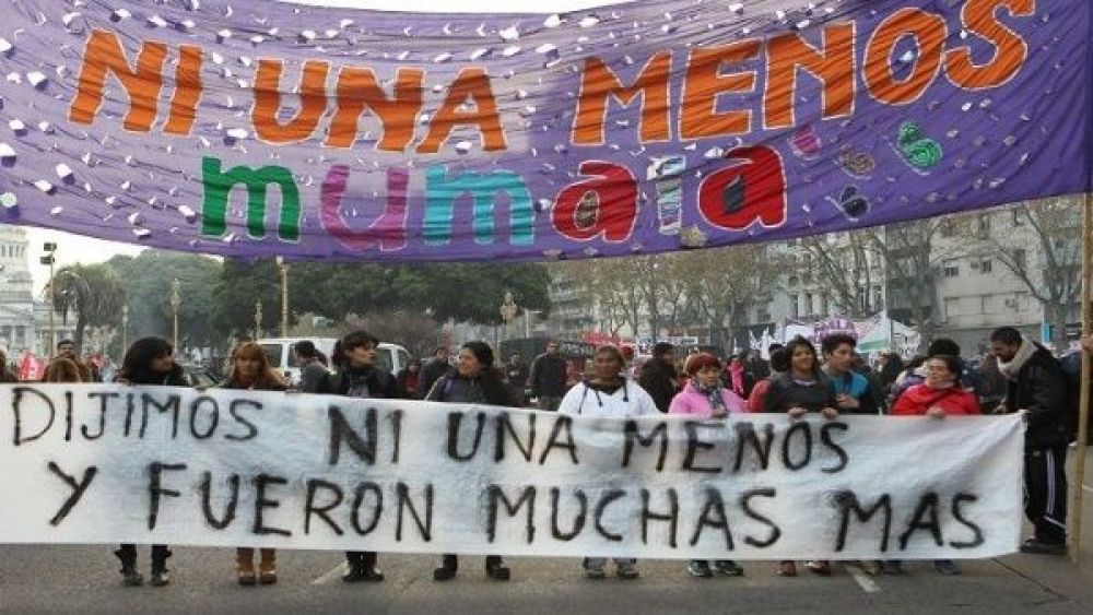 Argentina registra 1.193 feminicidios en cuatro años del movimiento "Ni una menos"