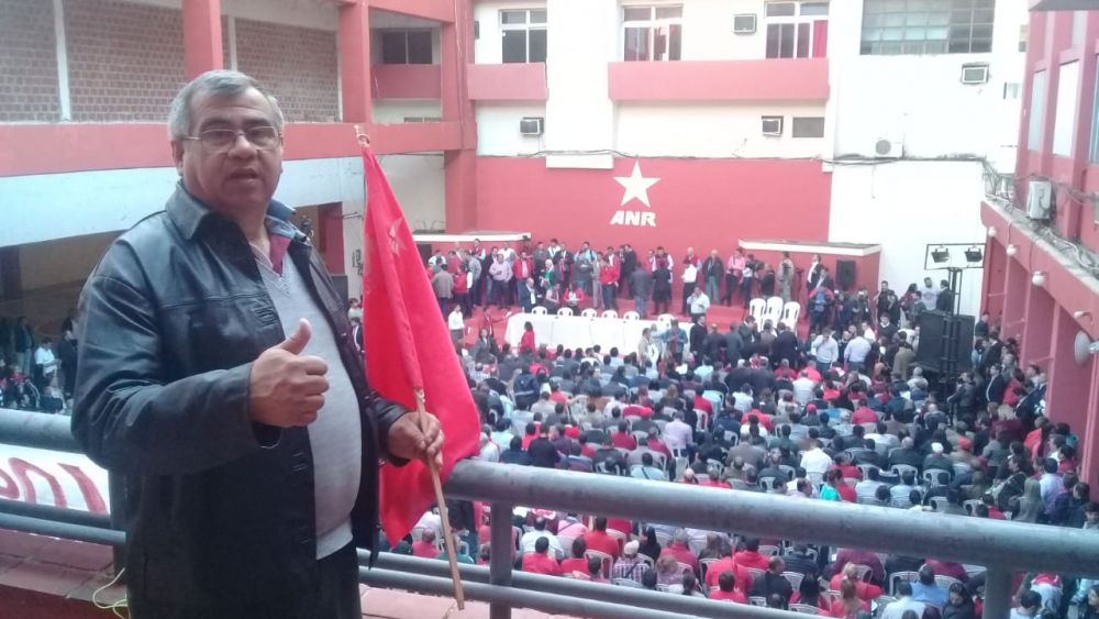 Aduanero que fue procesado por contrabando de carne participó de acto de seccionaleros