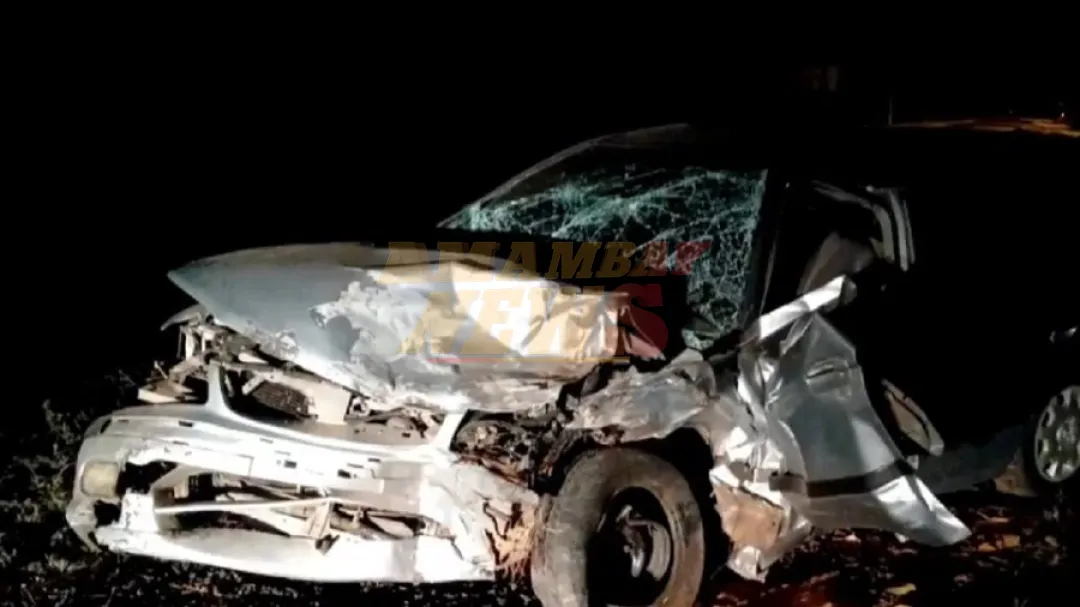 Violento choque de autos deja a dos conductores fallecidos en Nueva Italia