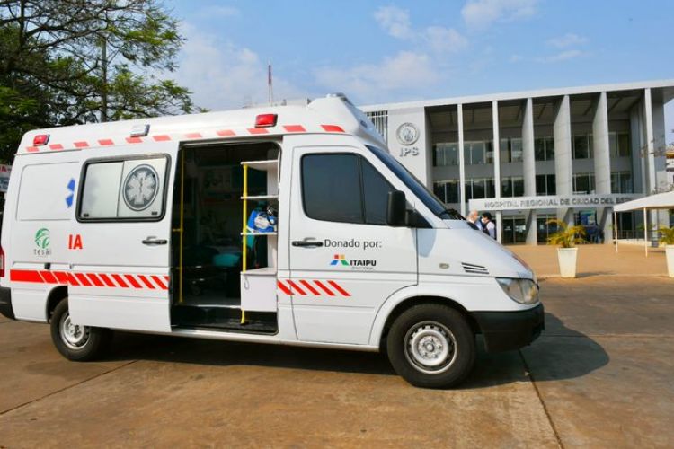 Itaipu donará 35 ambulancias y móviles para el apoyo a Regiones Sanitarias