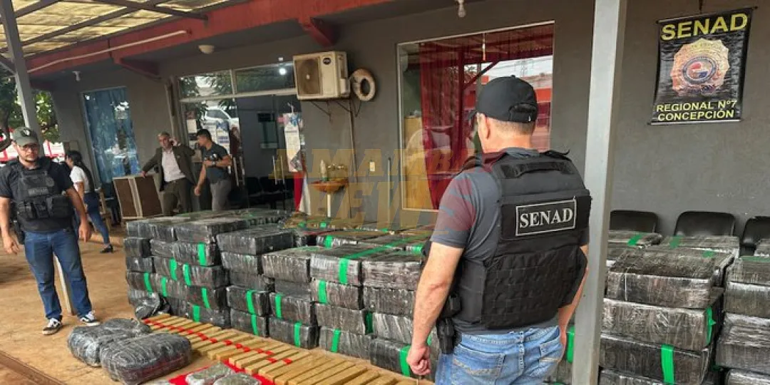 En persecución rutera, incautan cuatro toneladas de marihuana