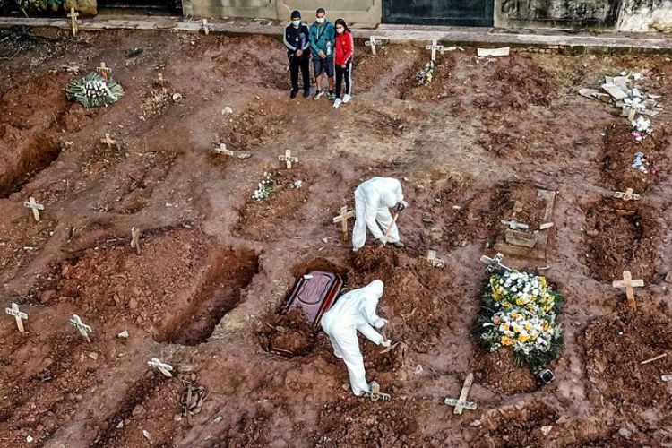 Covid-19: Brasil rompe nuevo récord con 1.473 muertos y supera a Italia