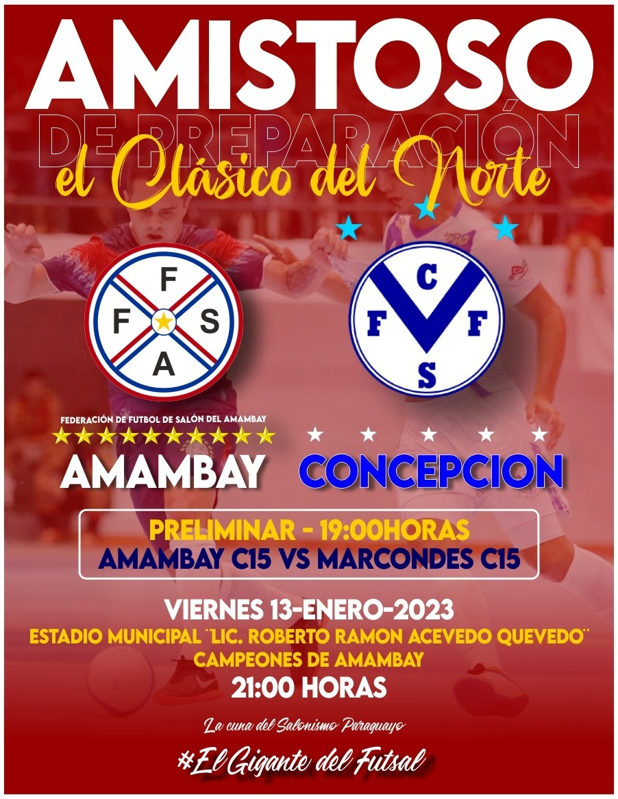 Amambay se presenta mañana ante su afición desde las 21:00 ante Concepción