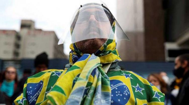 Brasil registra 620 muertes por COVID-19 y totaliza 107.852 decesos