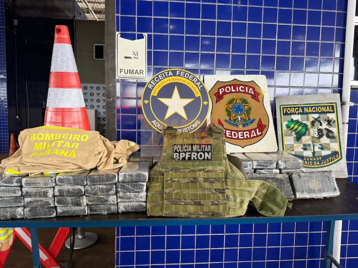 Cae paraguayo con 70 kilos de cocaína en el Puente de la Amistad
