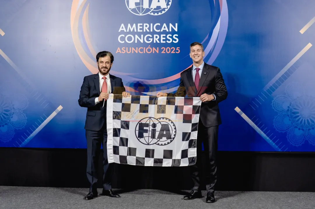 El presidente Santiago Peña y el presidente de la FIA, Mohammed Ben Sulayem, han inaugurado oficialmente el Congreso de la FIA