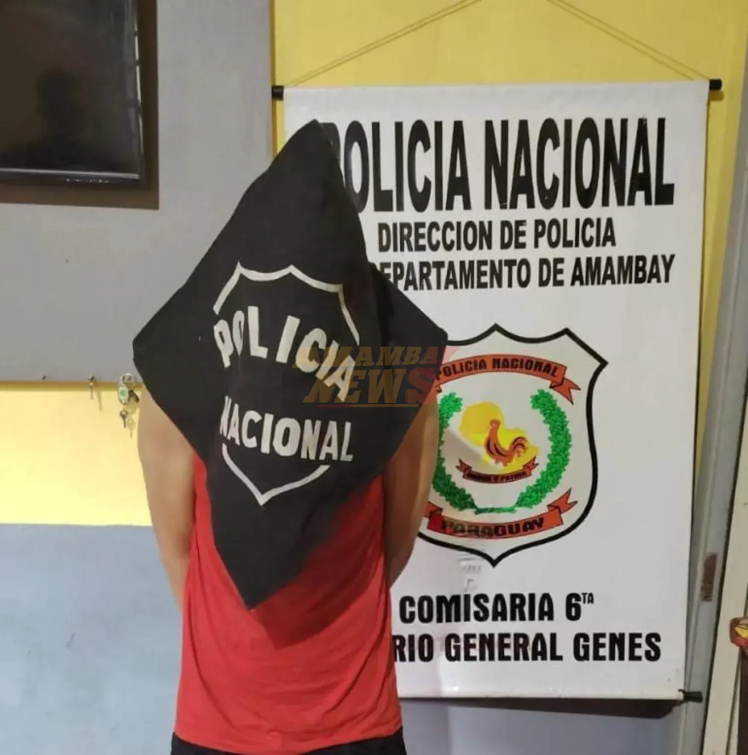 Joven es aprehendido tras agredir a su vecino en Pedro Juan Caballero