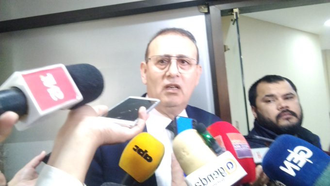Comisión del Senado, a favor del desafuero de Erico Galeano