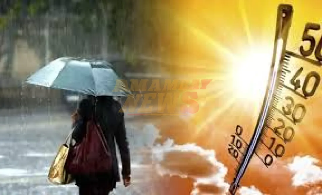 Mucho calor y alta probabilidad de lluvias