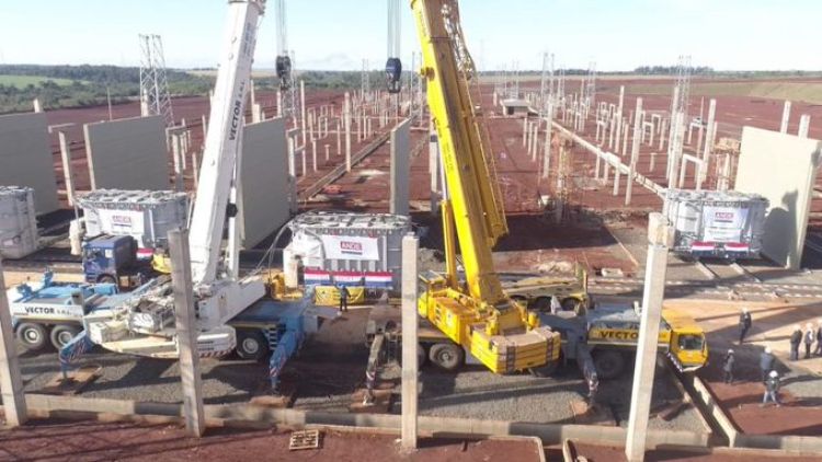 Subestación Yguazú con avance del 80% para disponer totalidad de energía de Itaipu