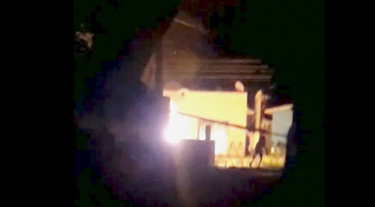 Contrabandistas, molestos, protagonizan disturbios frente a base militar de Itá Enramada