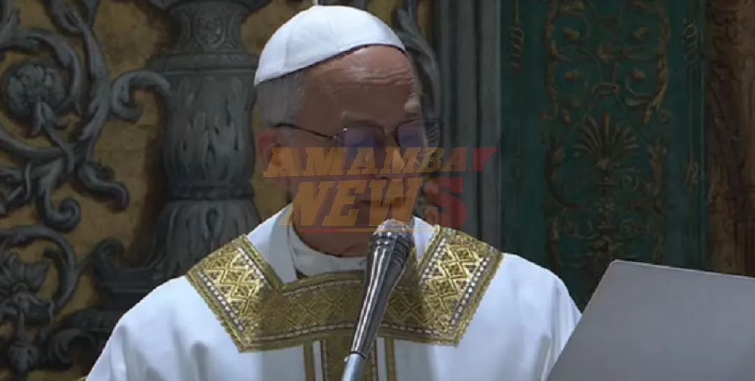 El papa León XIV preside su primera misa desde la Capilla Sixtina junto a los cardenales electores