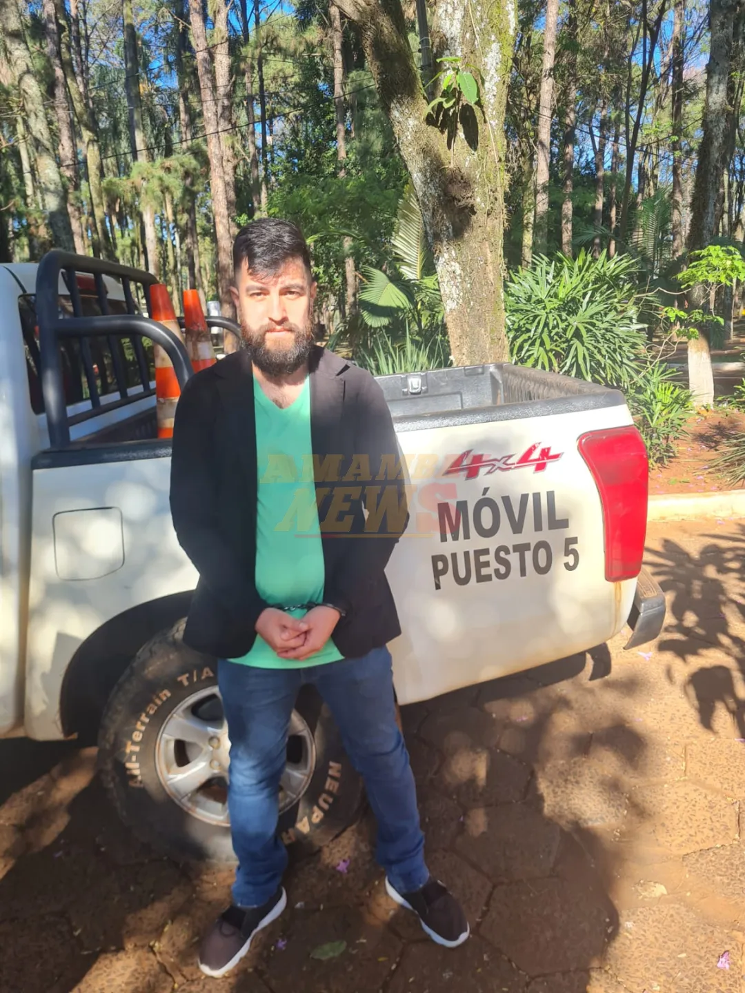 Detienen a “Dudu” Ríos Dávalos en Ciudad del Este