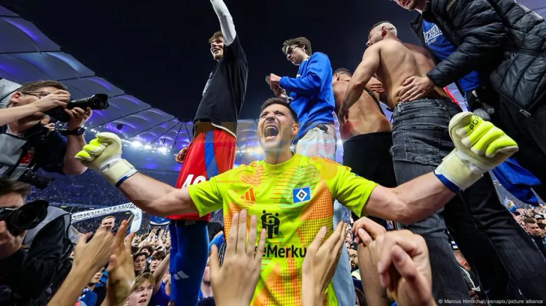 Festejo por ascenso de Hamburgo a Bundesliga deja 25 heridos