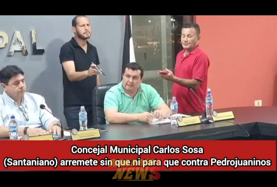 VIDEO: Desubicado concejal de Santaní arremete en contra de pedrojuaninos