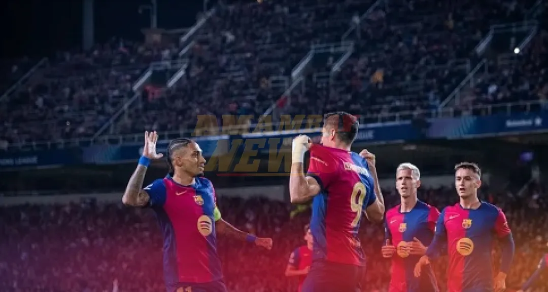 Barcelona corta el invicto del Brest en la Champions League