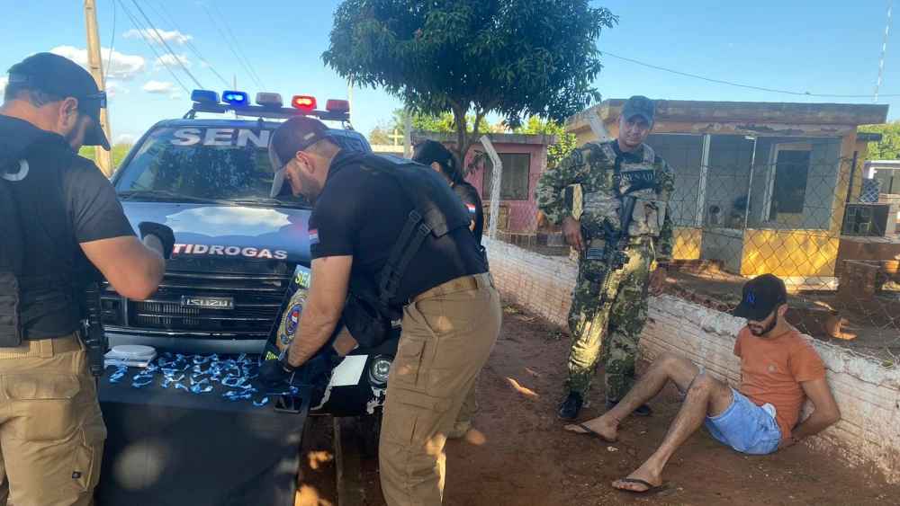 Lucha contra el microtráfico: Detienen a joven con moñitos de cocaína en Canindeyú