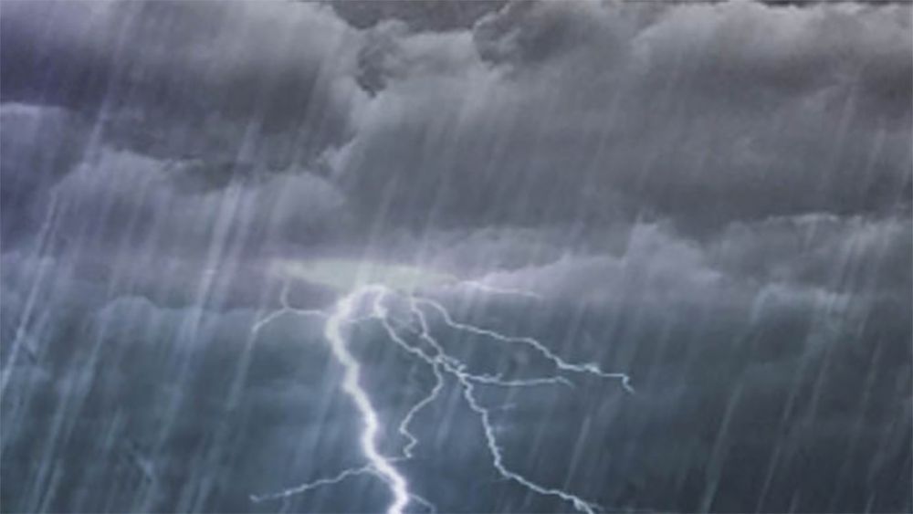 Anuncian lluvias con tormentas desde hoy