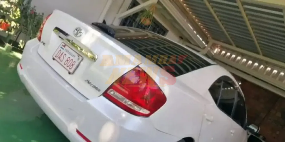 En dos minutos, delincuente robó vehículo de un trabajador en Capiatá