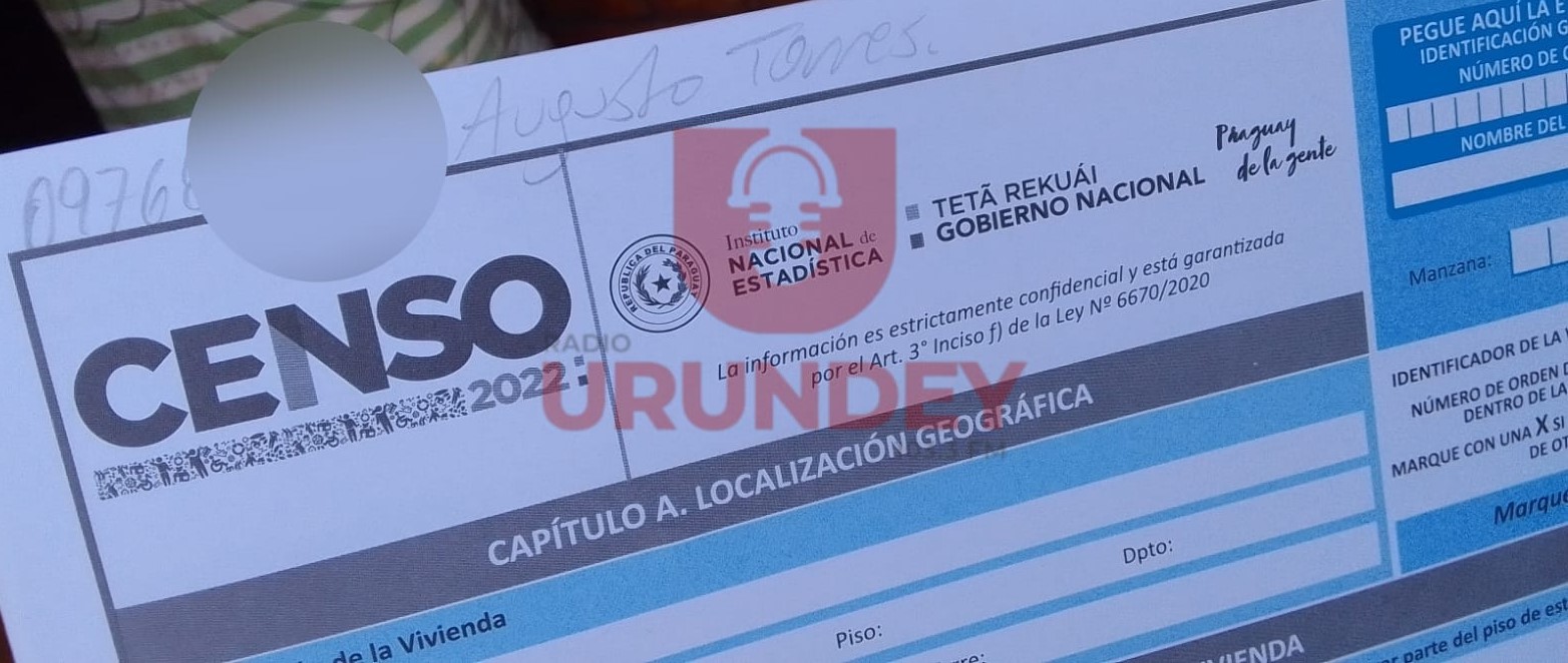 Hijo de exconcejal dejó documentos del censo para que sean rellenados por cuenta propia en Pedro Juan Caballero