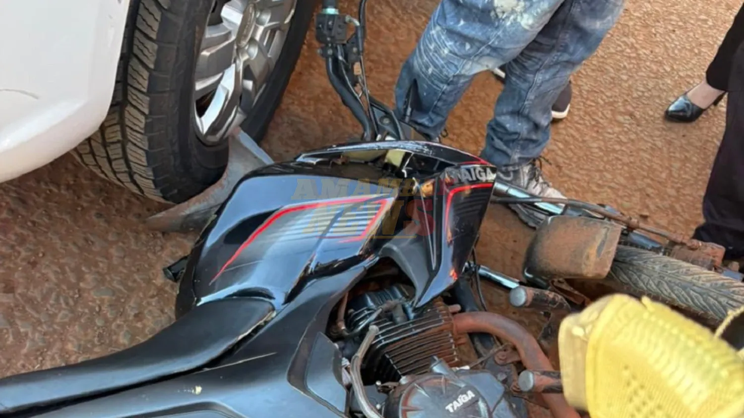 Choque entre camión, camioneta y motocicleta deja una mujer fallecida en CDE