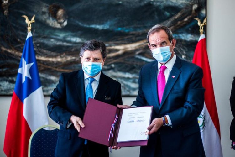 Paraguay y Chile suscriben acuerdo para facilitación del comercio e inversiones