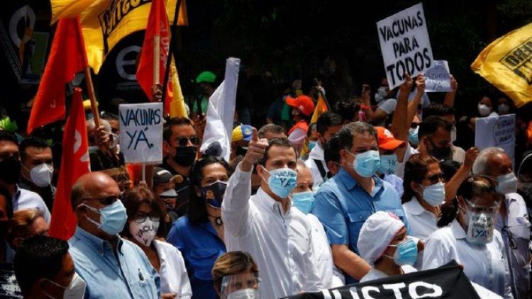 Guaidó solicita que Venezuela reciba donaciones de vacunas