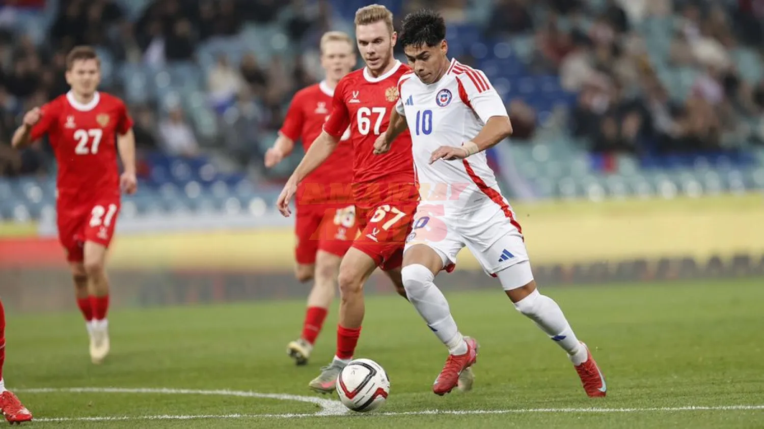Chile rompe la racha victoriosa de Rusia