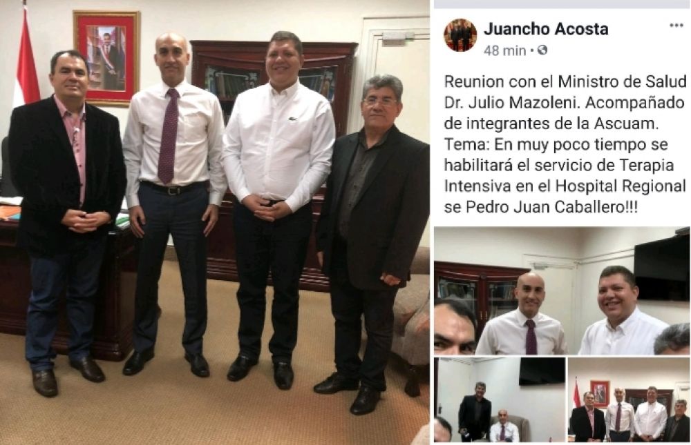 Mentira: Diputado promete instalación de terapia intensiva sin presupuesto