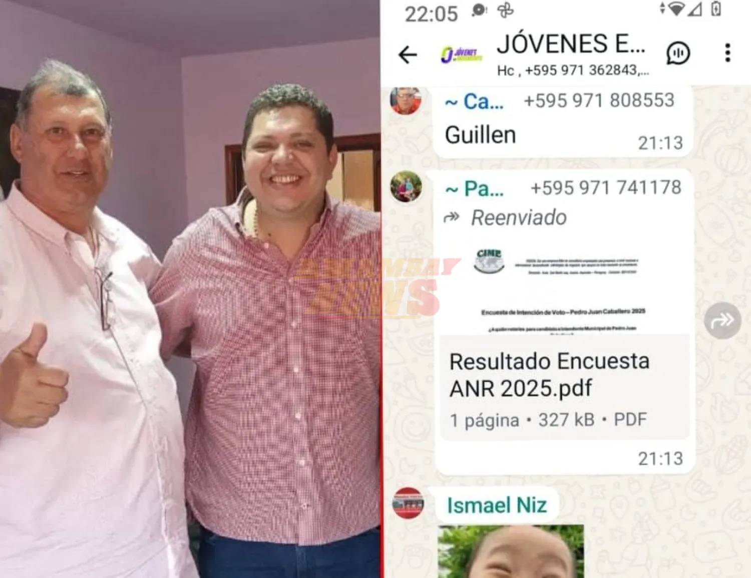 Seguidores de Marcial Lezcano dicen que Pablo Winckler le “cagó” a Juancho Acosta