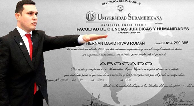 Juez comunica pedido de desafuero de Hernán Rivas