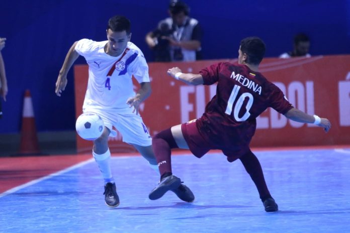 Venezuela da duro golpe a Paraguay en futsal FIFA sub 17
