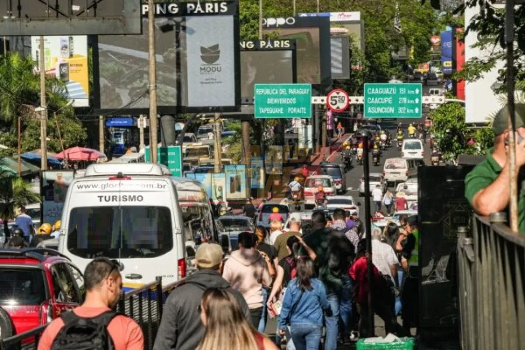 Ciudad del Este registra gran cantidad de visitantes en los primeros días de vacaciones