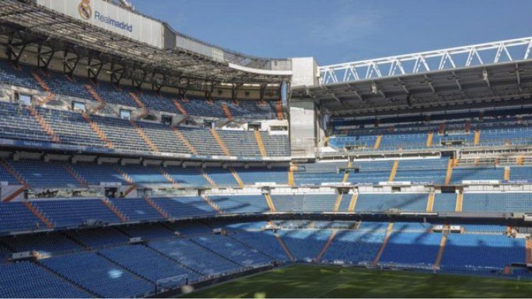 Estadio del Real Madrid sufre incendio