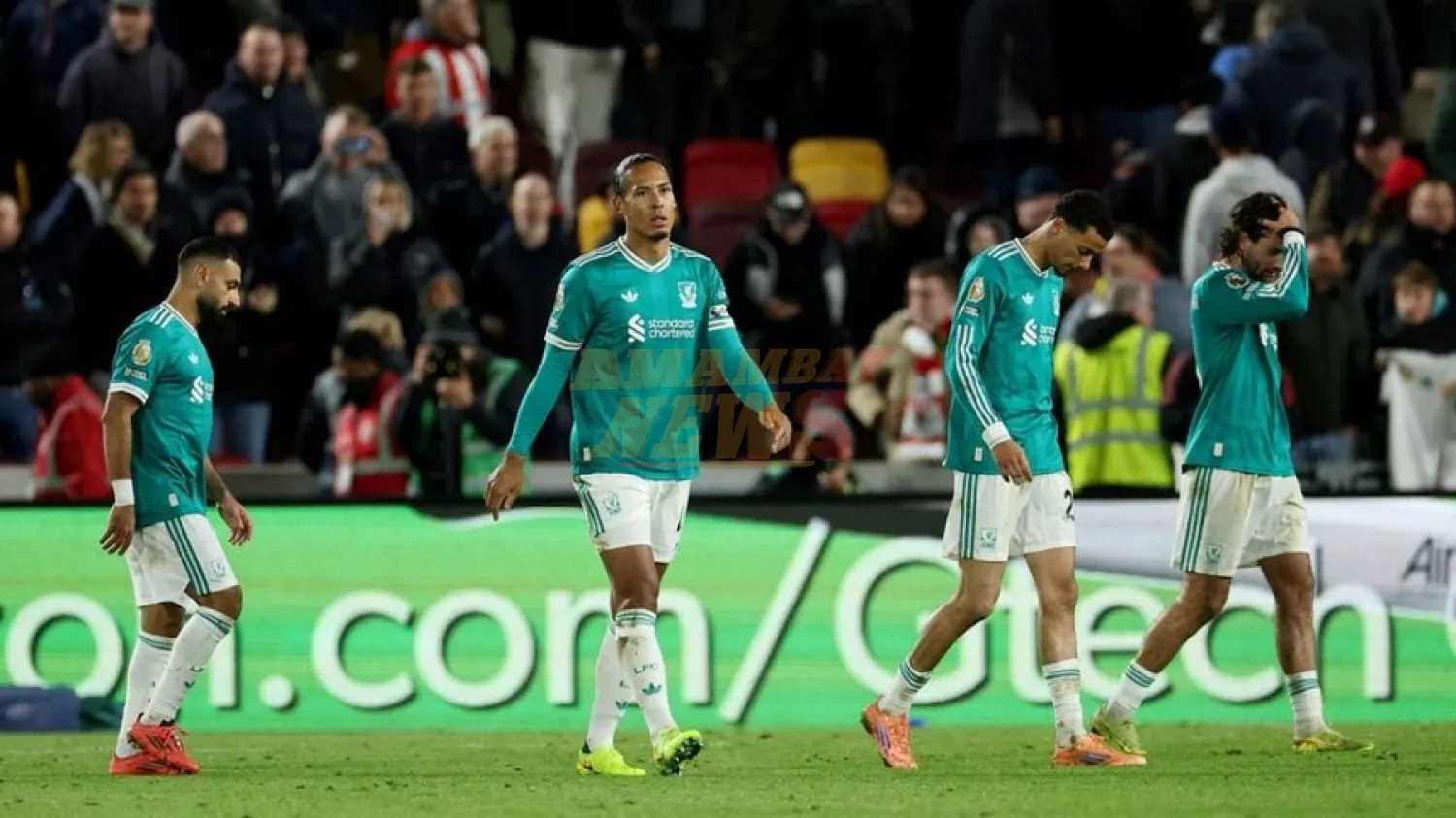 El Liverpool pierde ante el Brentford, suma su cuarta derrota consecutiva en la Premier League