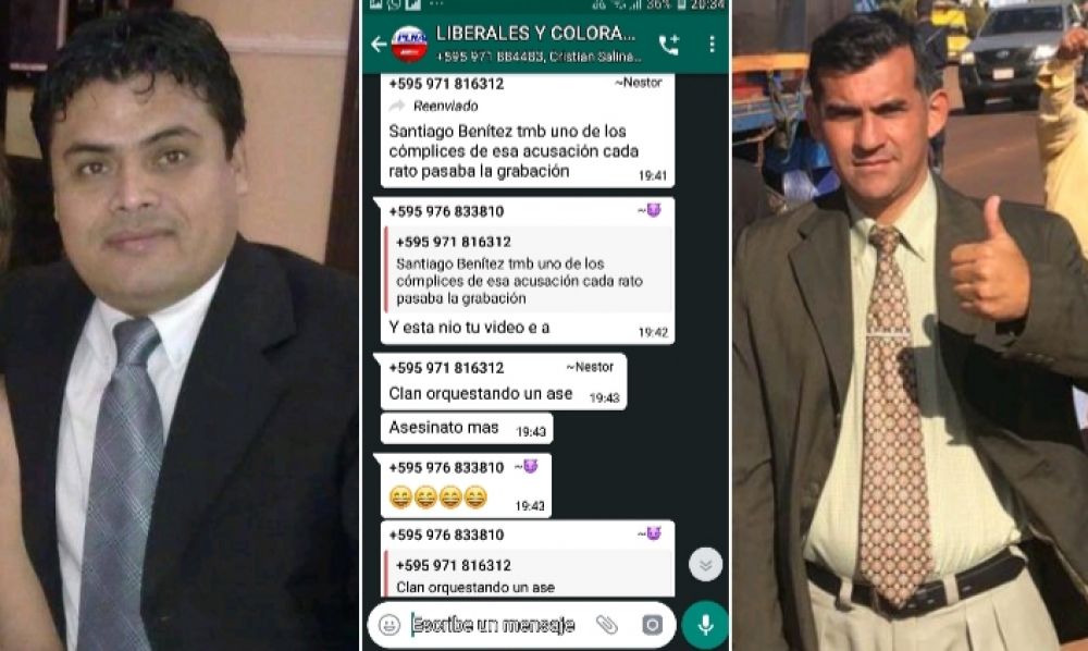 Santiago Benítez a Néstor Echeverria: para eso no hay que abrir por abrir la boca