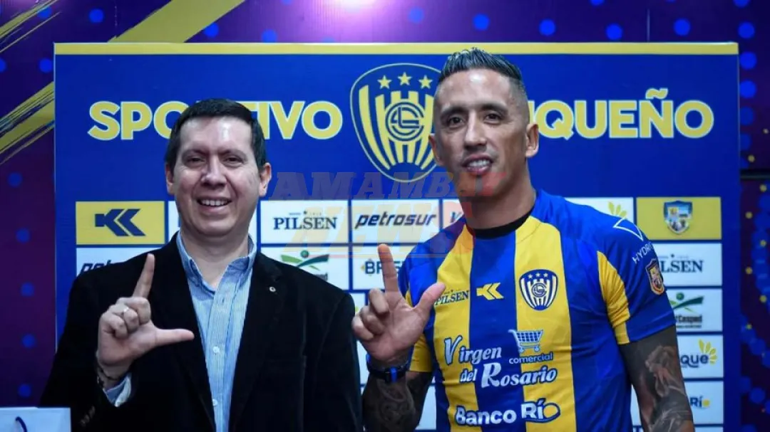 Lucas Barrios, el elegido en Luqueño