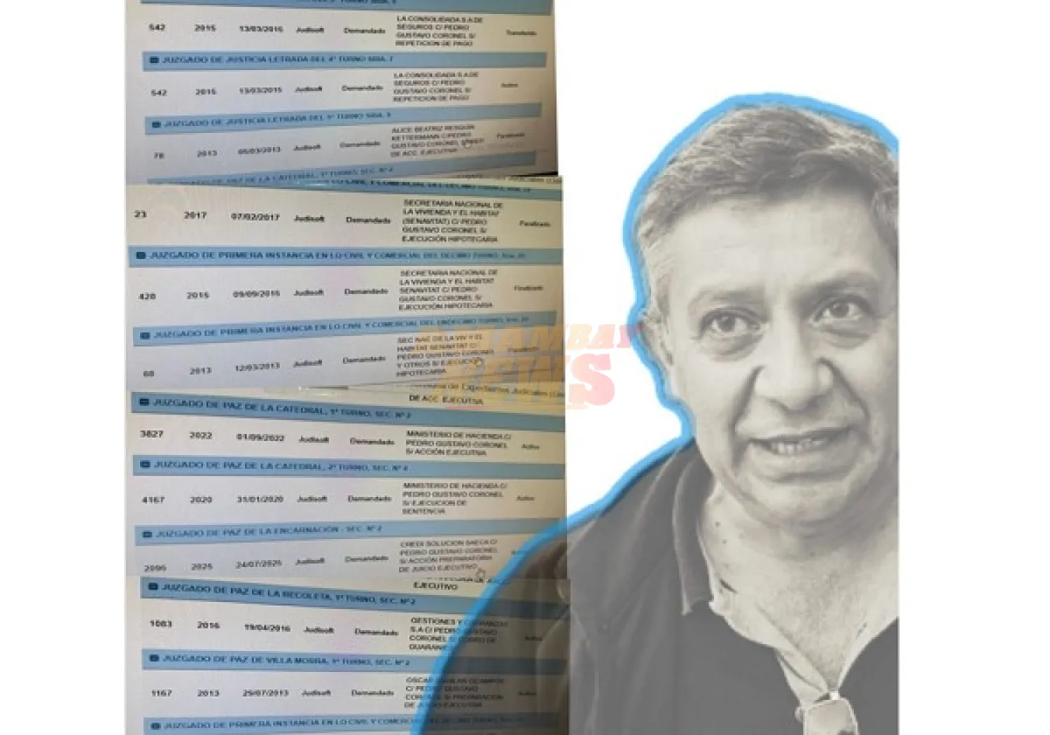 Operadores cartistas difunden información falsa contra vocero de víctimas de Mafia de los Pagarés