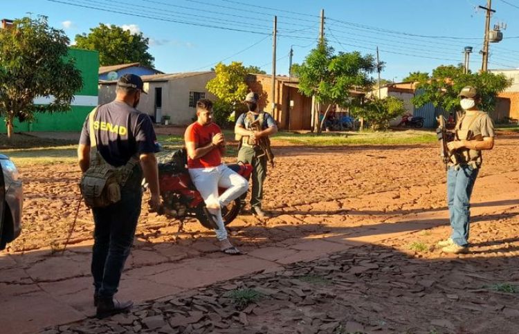 Senad detiene a distribuidor de cocaína en plena vía pública de Pedro Juan Caballero