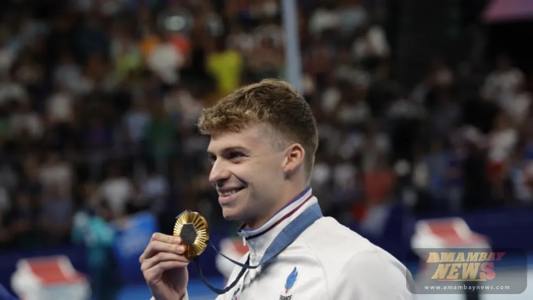 Francia logra oro con incontestable victoria de Marchand