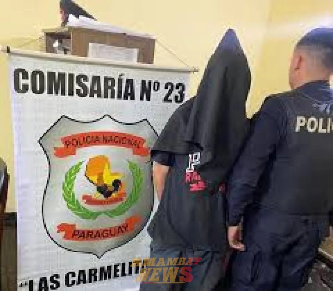Hombre fue apresado luego de golpear y amenazar de muerte a su pareja
