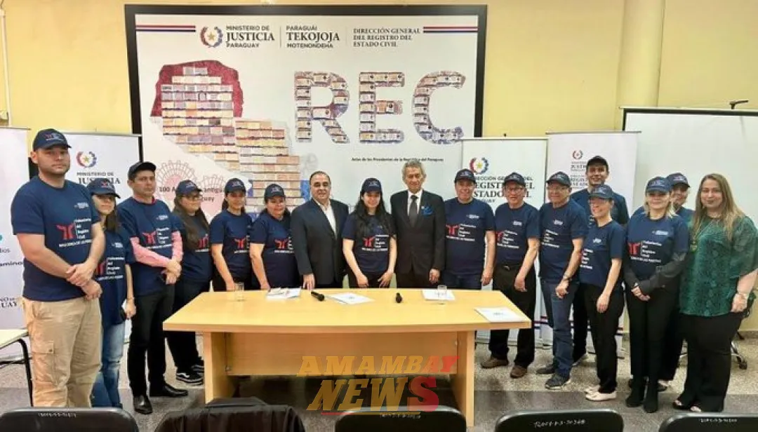 Registro del Estado Civil ratifica compromiso de garantizar identidad de todos los paraguayos, en celebración aniversario